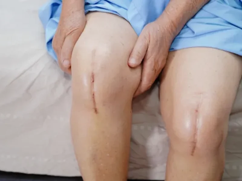 Knee replacement surgery treatment