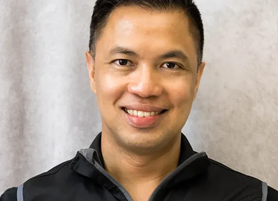 Dr. Kristian Marcial enjoying time outdoors