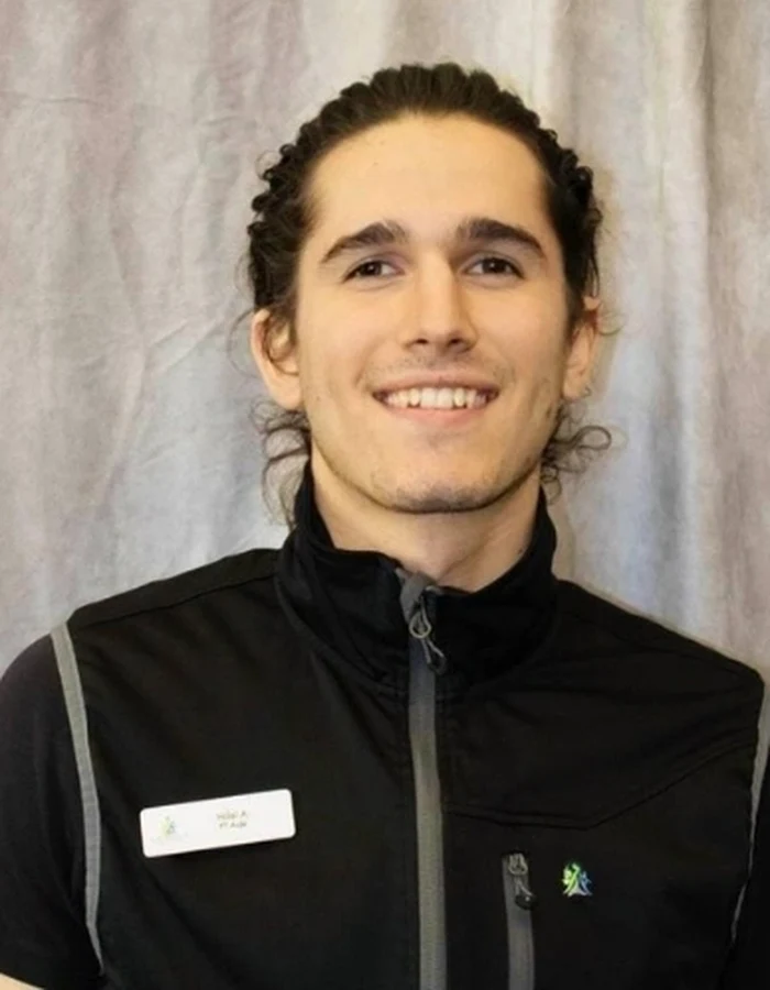 Hillel Avital outside the clinic